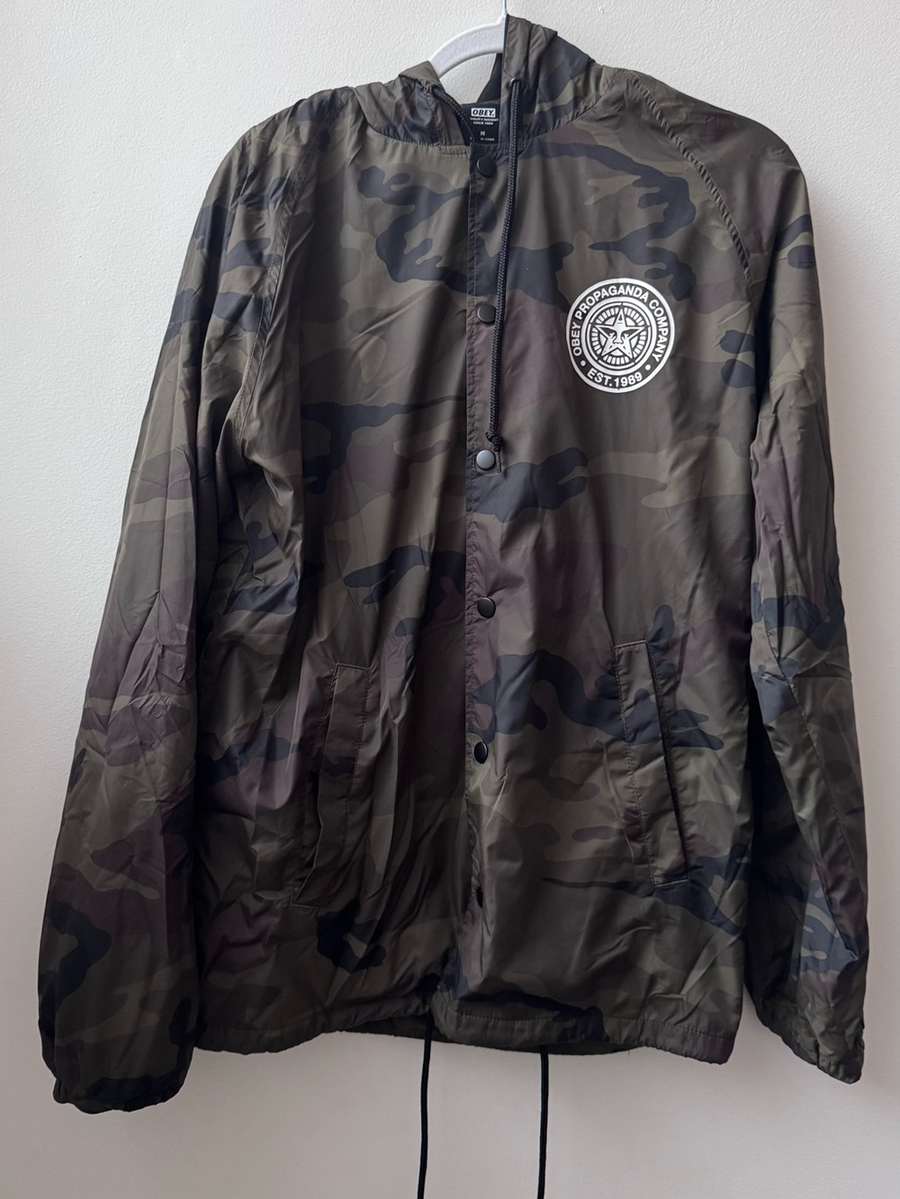 Obey Propaganda Company Button Down Jacket